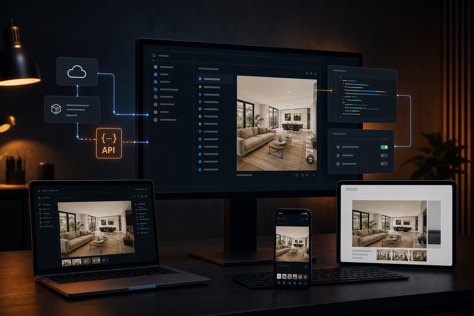 Custom integrations voor makelaarswebsites en viewer output